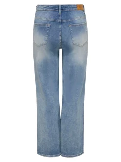 CARWILLY Taille haute Wide Leg Fit Jeans