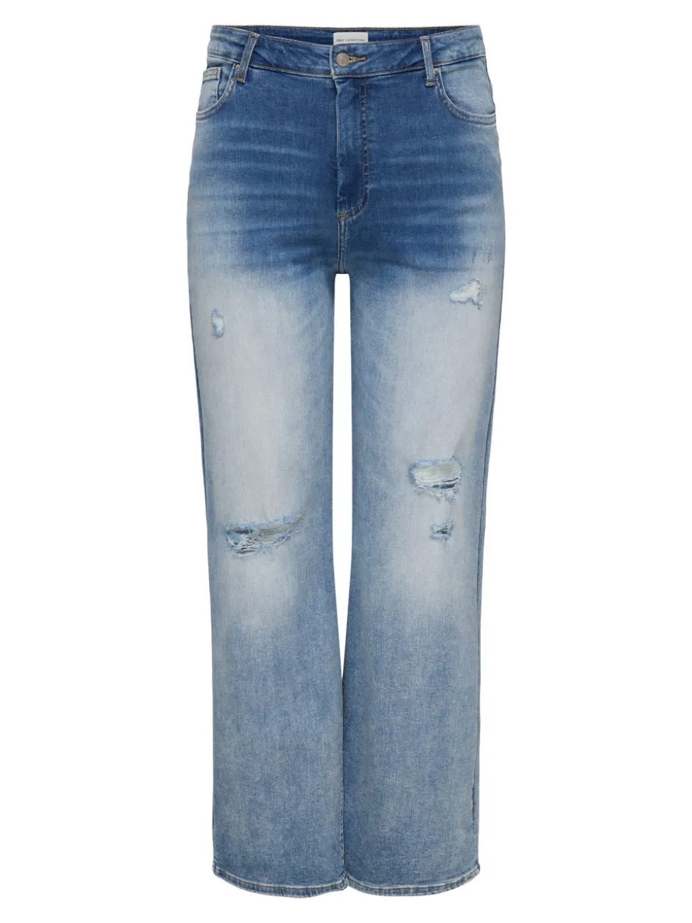 CARWILLY Taille haute Wide Leg Fit Jeans