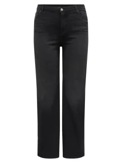 CARWILLY Taille haute Wide Leg Fit Jeans