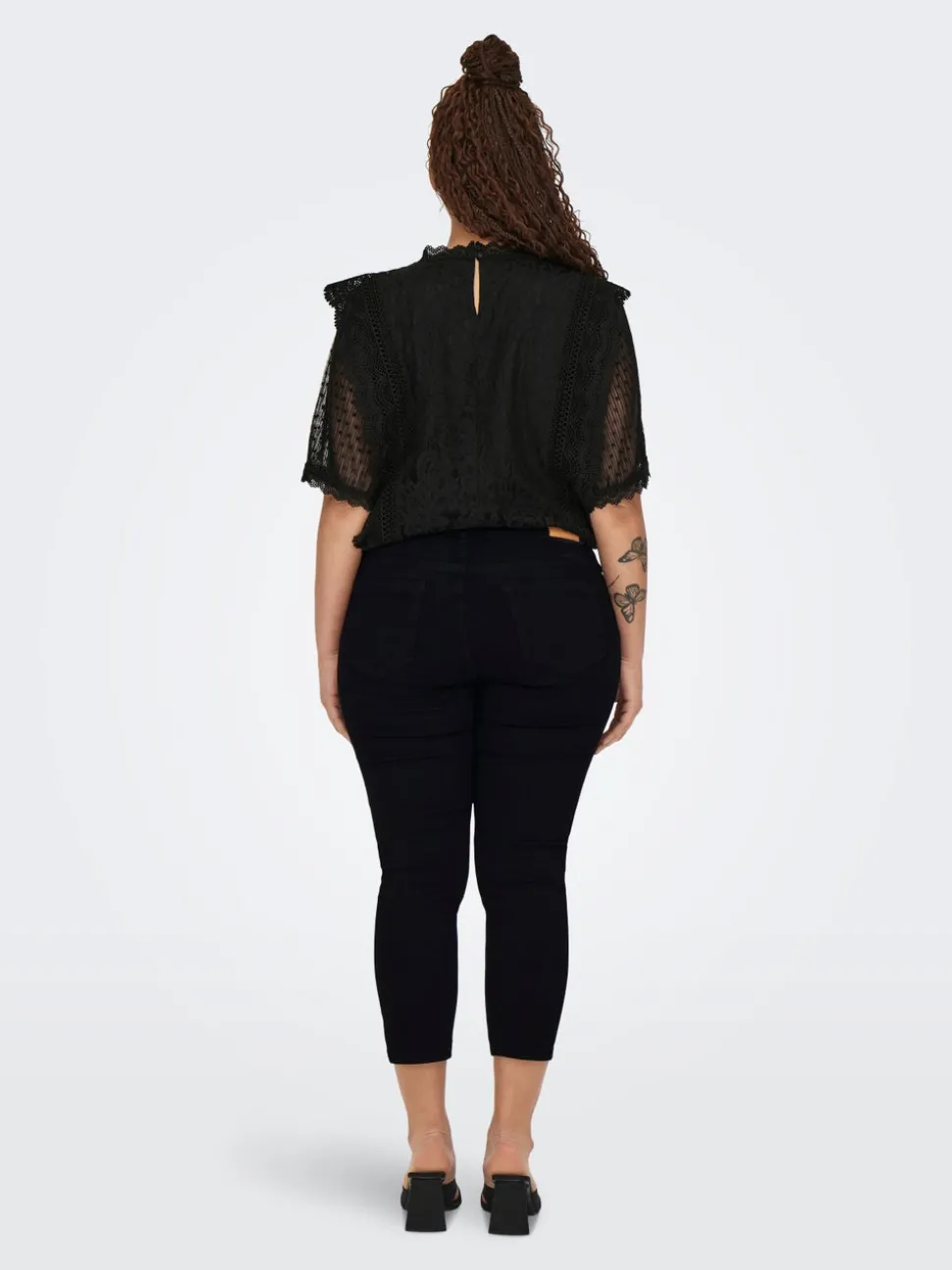CARWILLY Taille moyenne capri Skinny Fit Jeans
