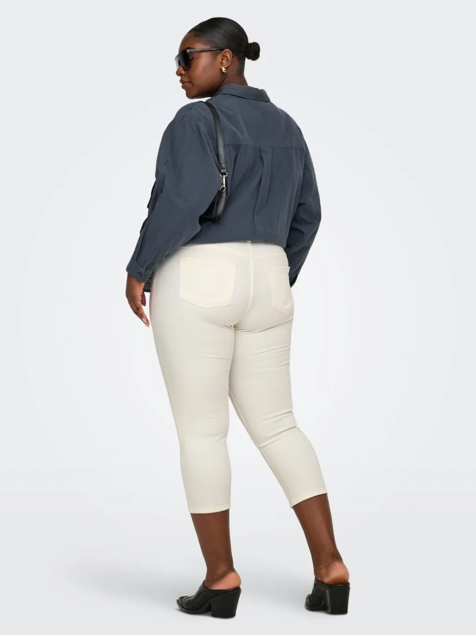 CARWILLY Taille moyenne capri Skinny Fit Jeans
