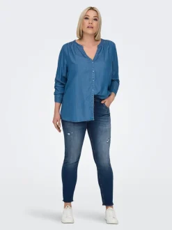 CARWILLY Taille moyenne Skinny Fit Longueur cheville Jeans