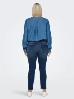 CARWILLY Taille moyenne Skinny Fit Longueur cheville Jeans
