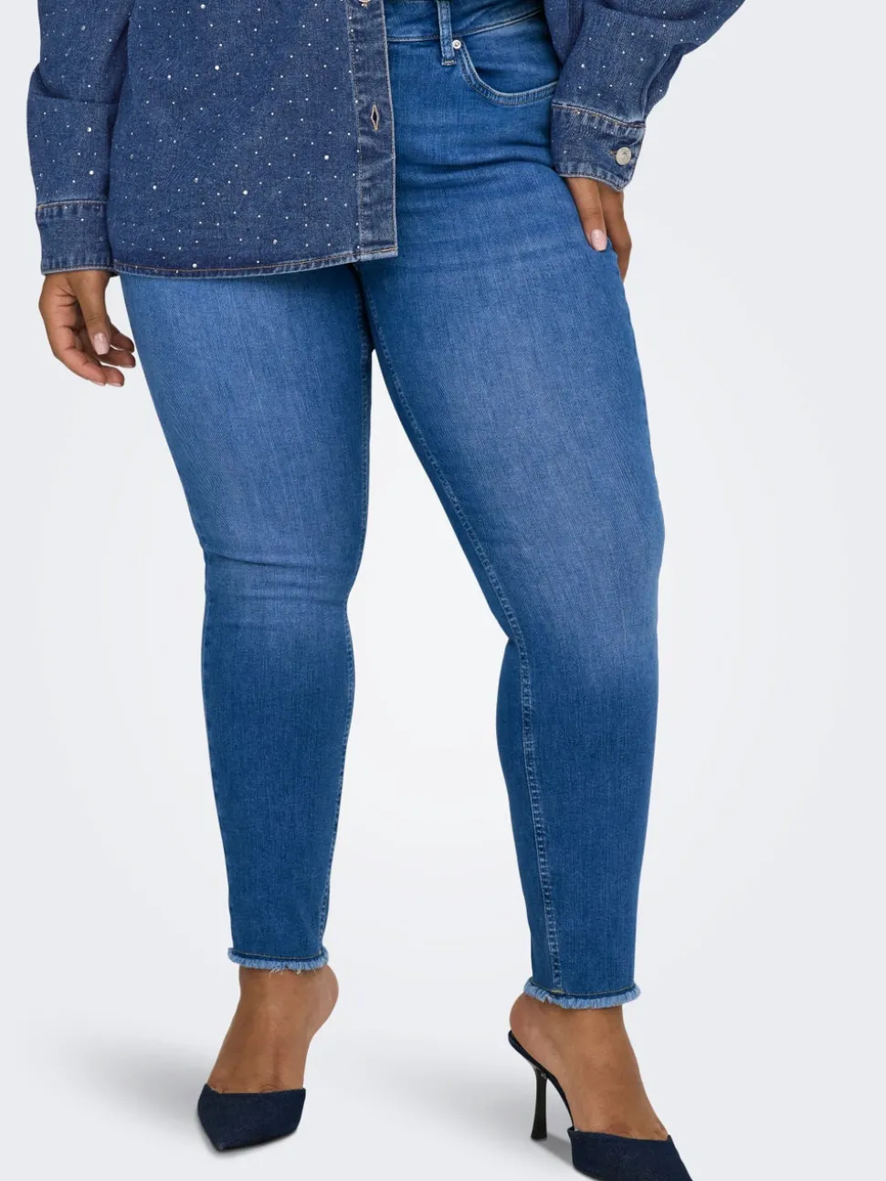 CARWILLY Taille moyenne Skinny Fit Jeans
