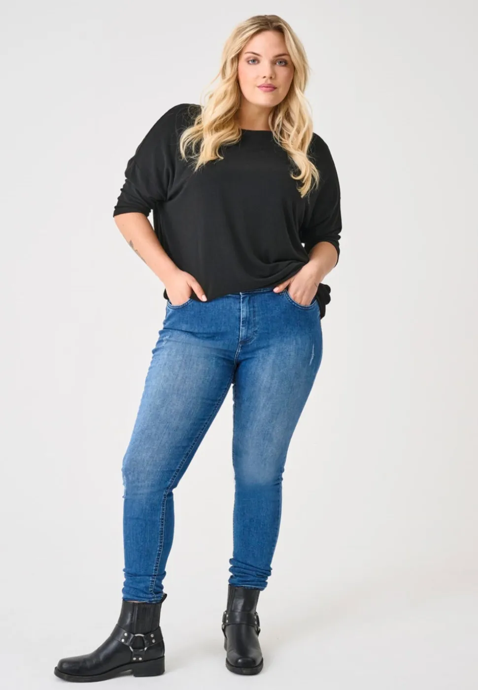 CARWILLY Taille moyenne Skinny Fit Jeans
