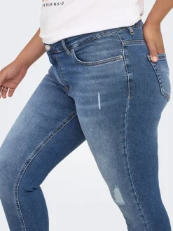 CARWILLY Taille moyenne Skinny Fit Longueur cheville Jeans