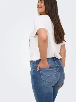 CARWILLY Taille moyenne Skinny Fit Longueur cheville Jeans