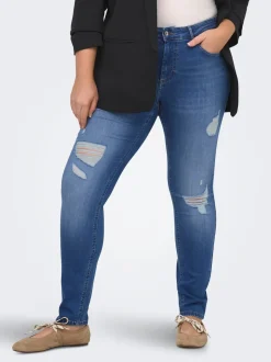 CARWILLY Taille moyenne Skinny Fit Longueur cheville Jeans
