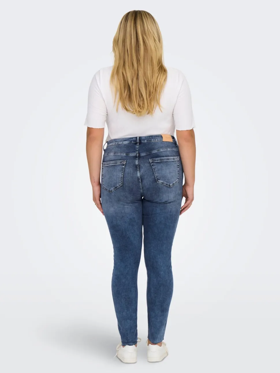 CARWILLY Taille moyenne Skinny Fit Longueur cheville Jeans