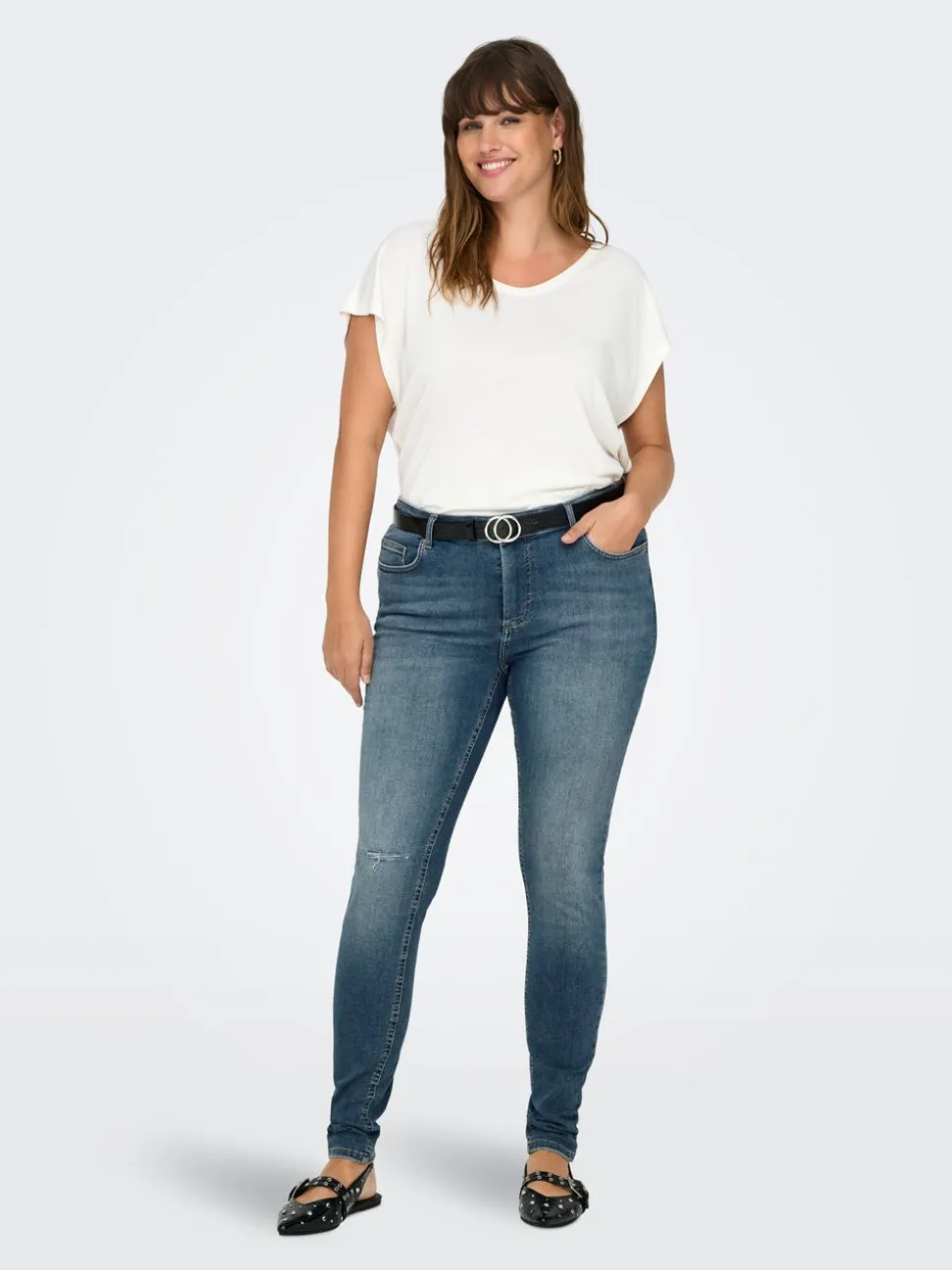 CARWILLY Taille moyenne Skinny Fit Jeans