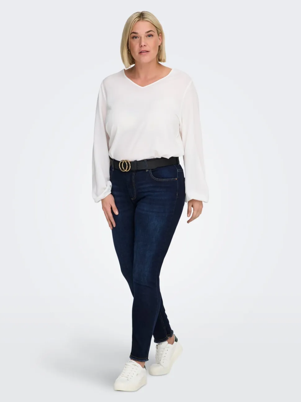 CARWILLY Taille classique Skinny Fit Longueur cheville Jeans