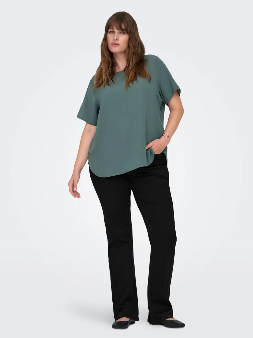 CARWILLY Taille haute Flared Fit Jeans