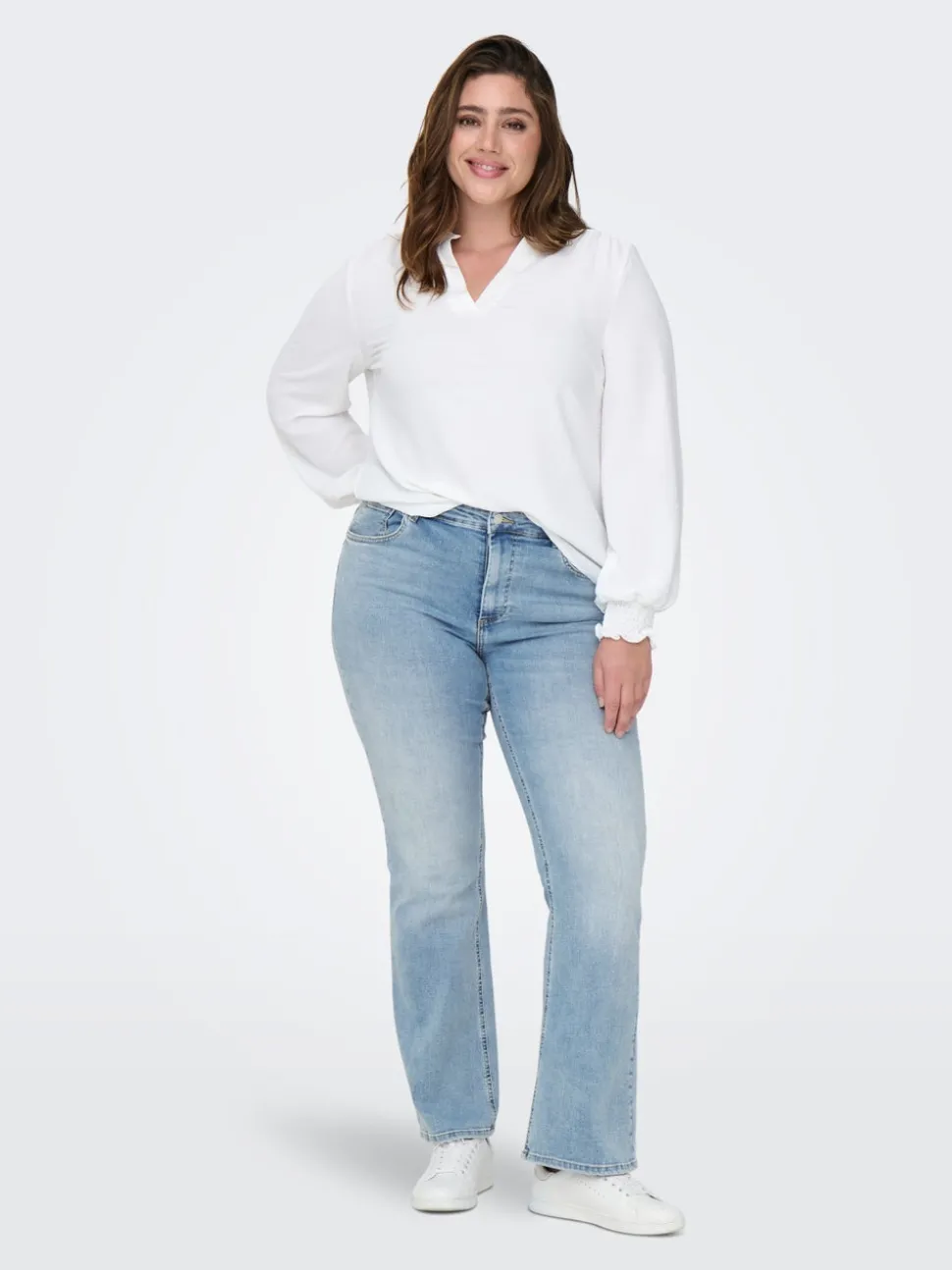 CARWILLY Taille haute Flared Fit Jeans