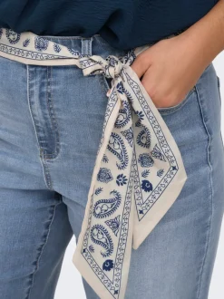 CARWILLY Taille haute Wide Leg Fit Jeans