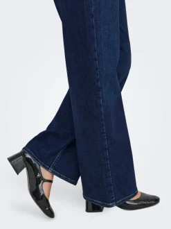 CARWILLY Taille haute Wide Leg Fit Jeans