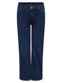CARWILLY Taille haute Wide Leg Fit Jeans
