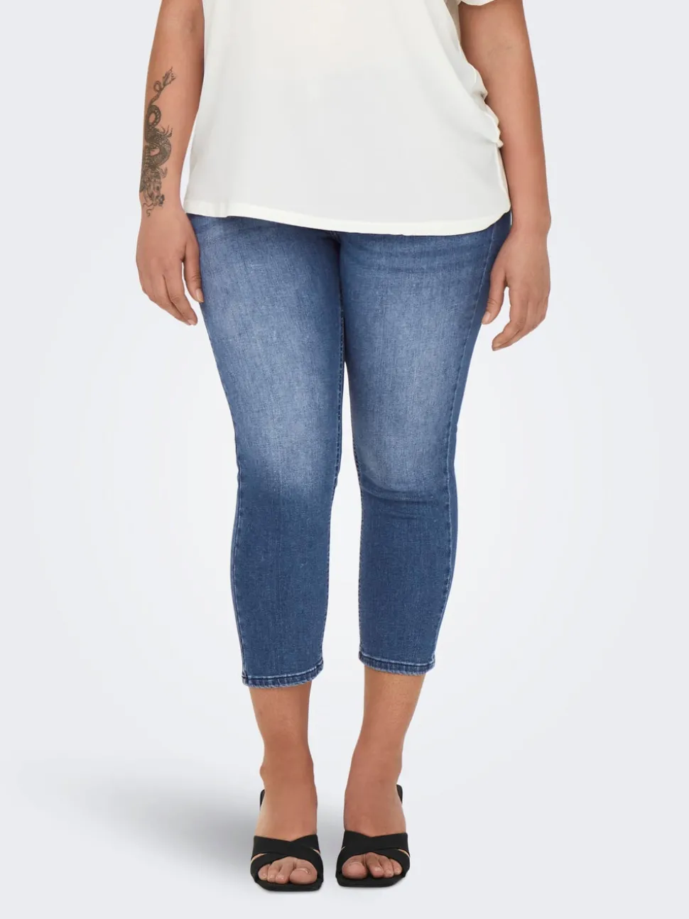 CARWILLY Taille moyenne capri Skinny Fit Jeans