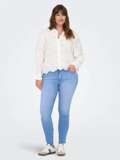 CARWILLY Taille moyenne Skinny Fit Longueur cheville Jeans