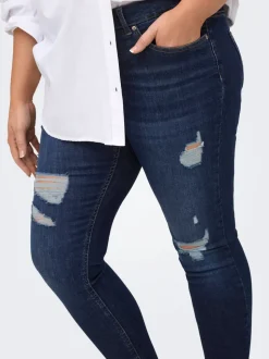 CARWILLY Taille moyenne Skinny Fit Longueur cheville Jeans