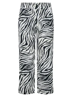 CARYAVA Regular Fit Pantalon à jambe large