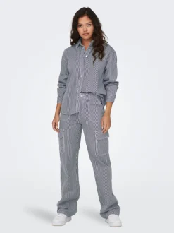 JDYABBY Wide Leg Fit Pantalon à jambe large