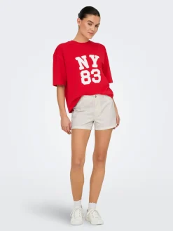 JDYANYA Taille moyenne Regular Fit Short en denim