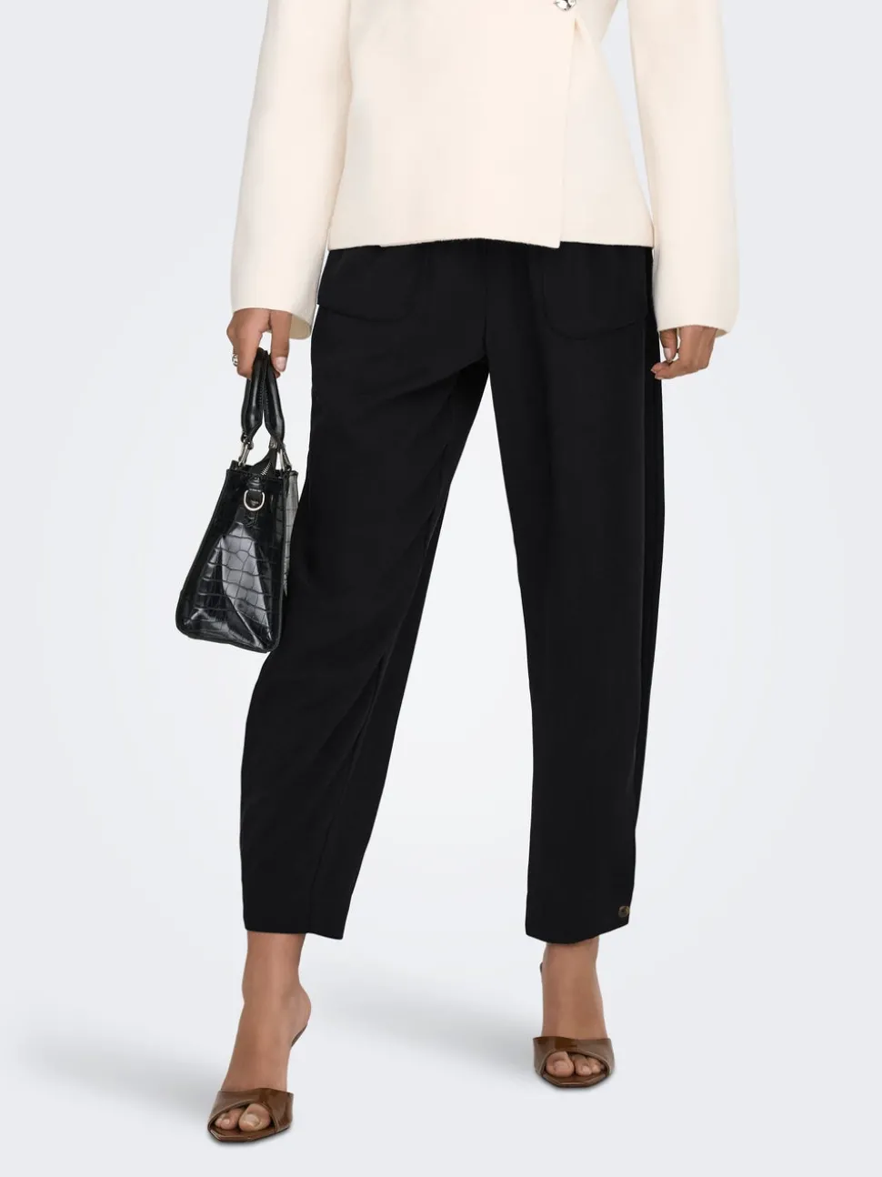 JDYASTA Loose Fit Pantalon à jambe large
