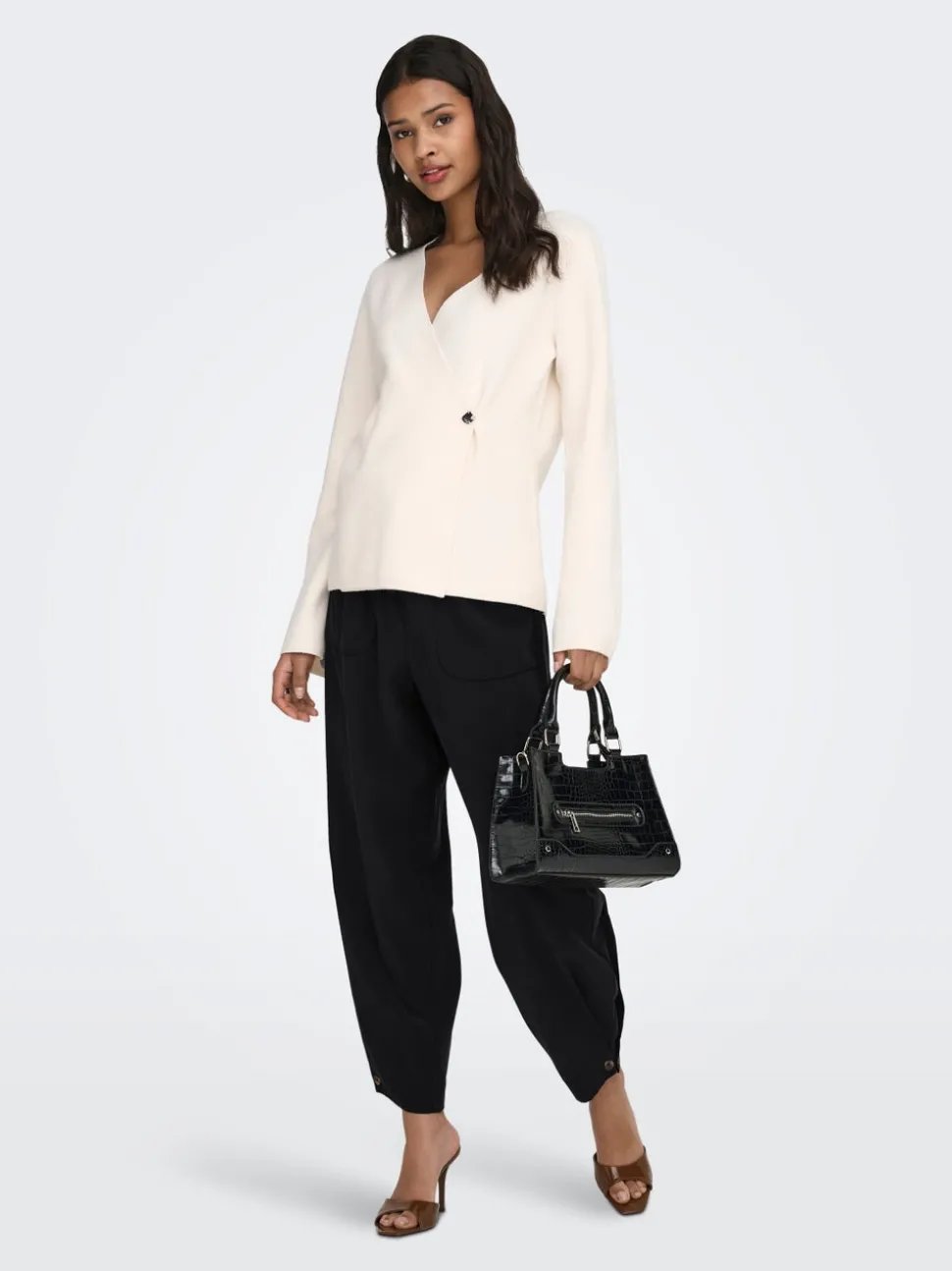 JDYASTA Loose Fit Pantalon à jambe large