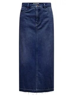 JDYBELLA Jean Jupe en denim Jupe longue
