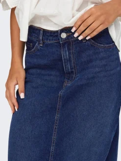 JDYBELLA Jean Jupe en denim Jupe longue