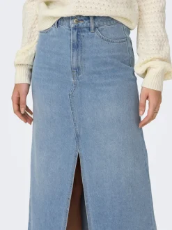 JDYBELLA Jean Jupe en denim Jupe midi