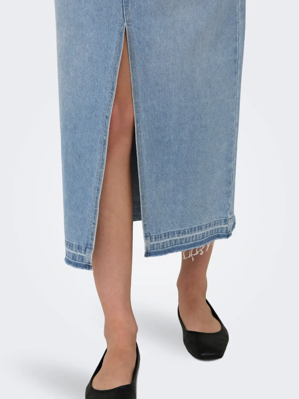 JDYBELLA Jean Jupe en denim Jupe midi