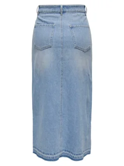 JDYBELLA Jean Jupe en denim Jupe midi