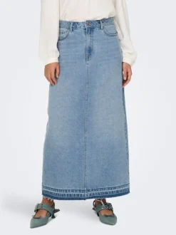 JDYBELLA Jean Jupe en denim Jupe longue