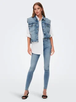 JDYBLUME Taille moyenne Skinny Fit Jeans