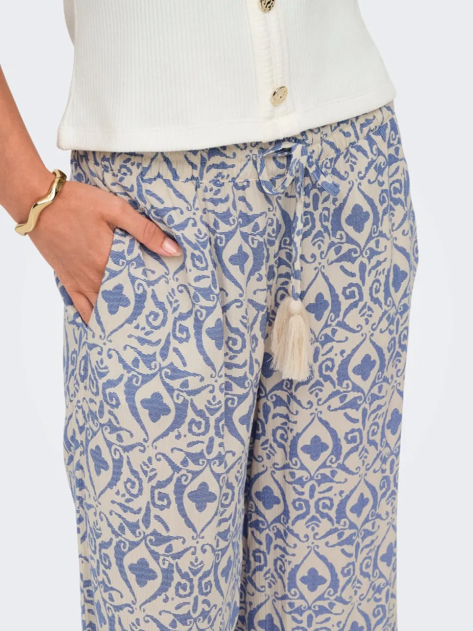 JDYBREE Wide Leg Fit Pantalon à jambe large