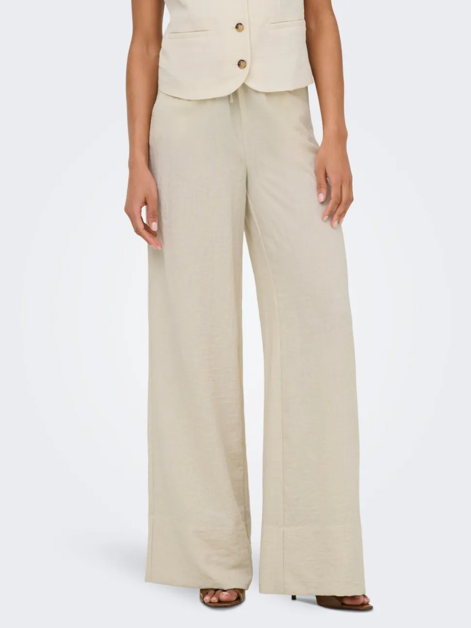 JDYCARA Wide Leg Fit Pantalon à jambe large