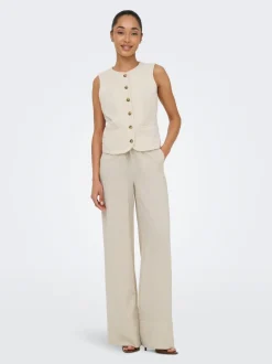 JDYCARA Wide Leg Fit Pantalon à jambe large