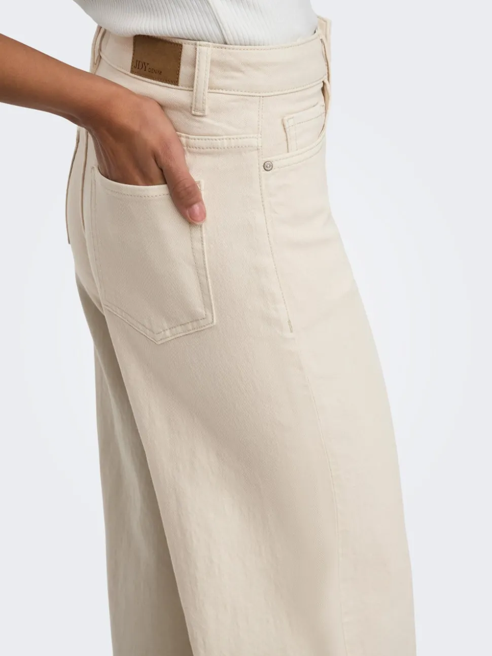 JDYCARINA Taille haute Wide Leg Fit Jeans