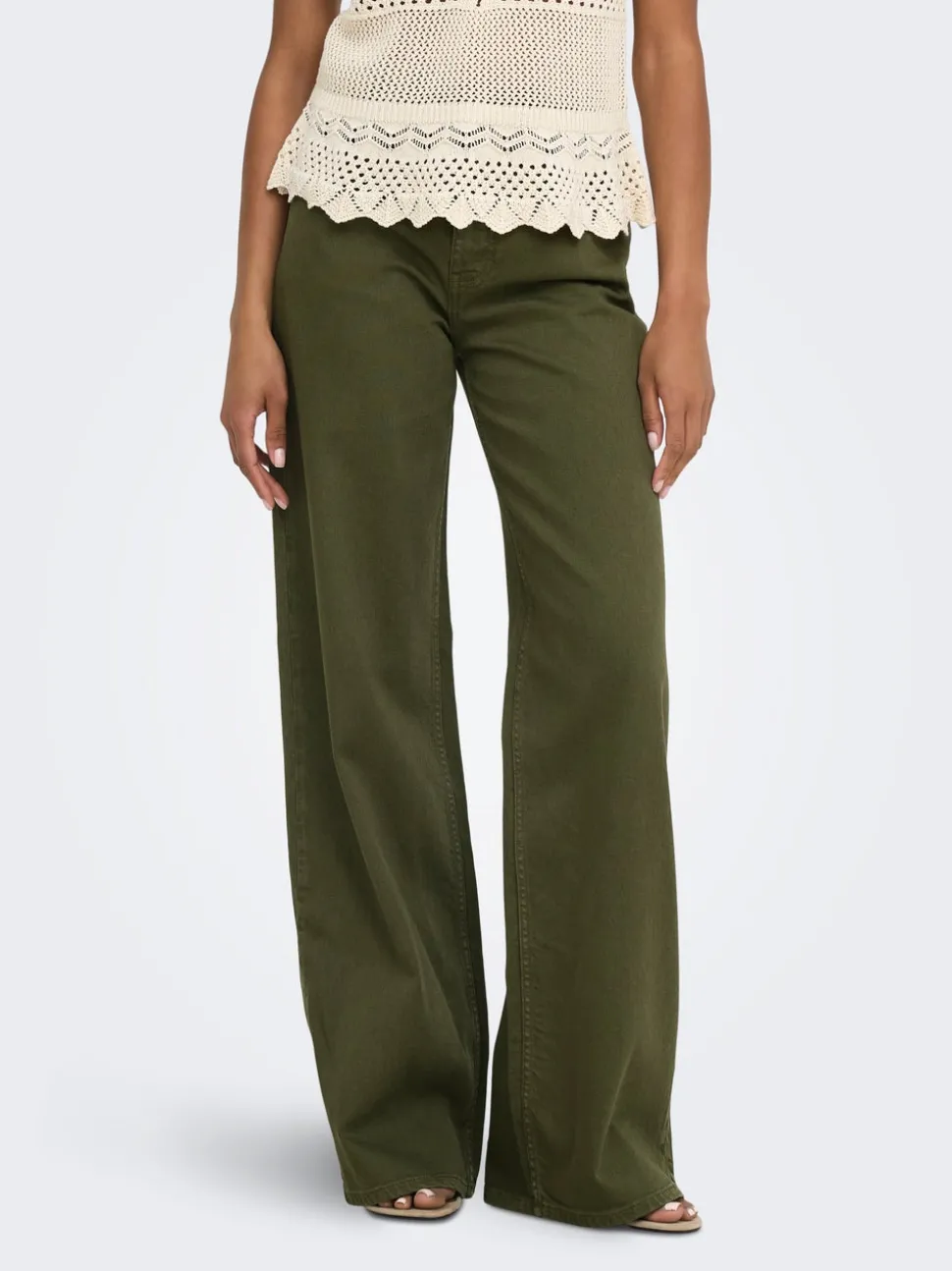JDYCARINA Taille haute Wide Leg Fit Jeans