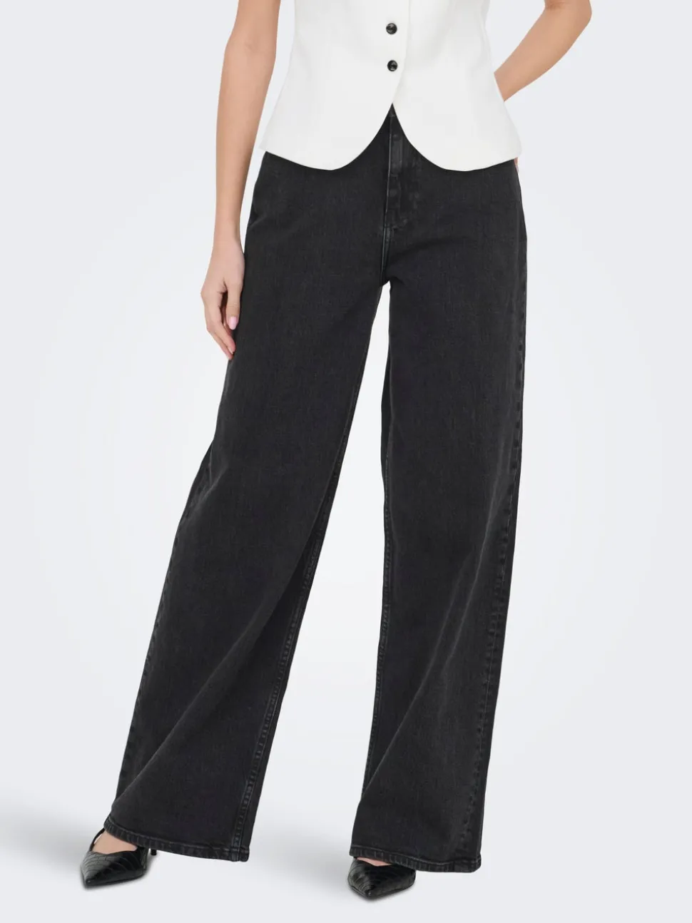 JDYCARINA Wide Leg Fit Jeans