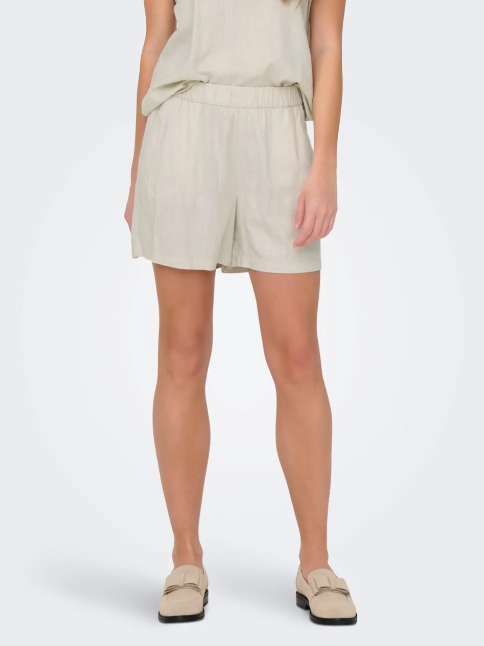 JDYCAYA Taille haute Regular Fit Lin Short