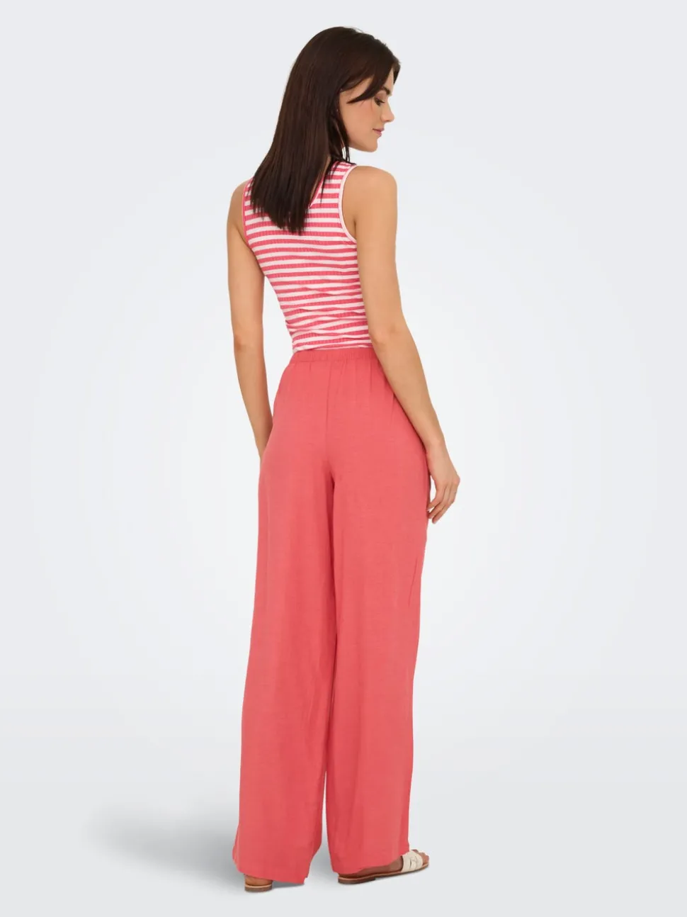 JDYCAYA Wide Leg Fit Lin Pantalon