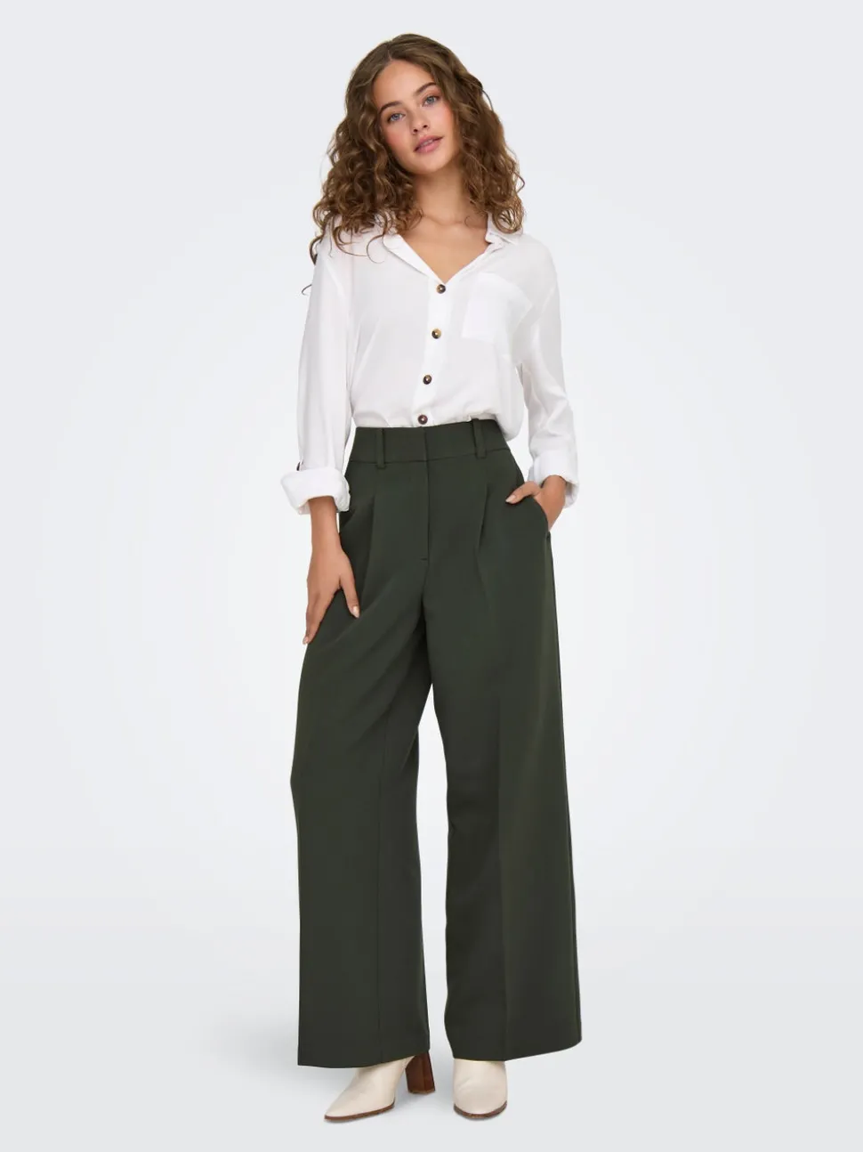 JDYCILLE Straight Fit Pantalon