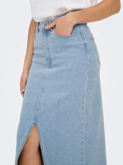 JDYDAKOTA Jean Jupe en denim Jupe midi