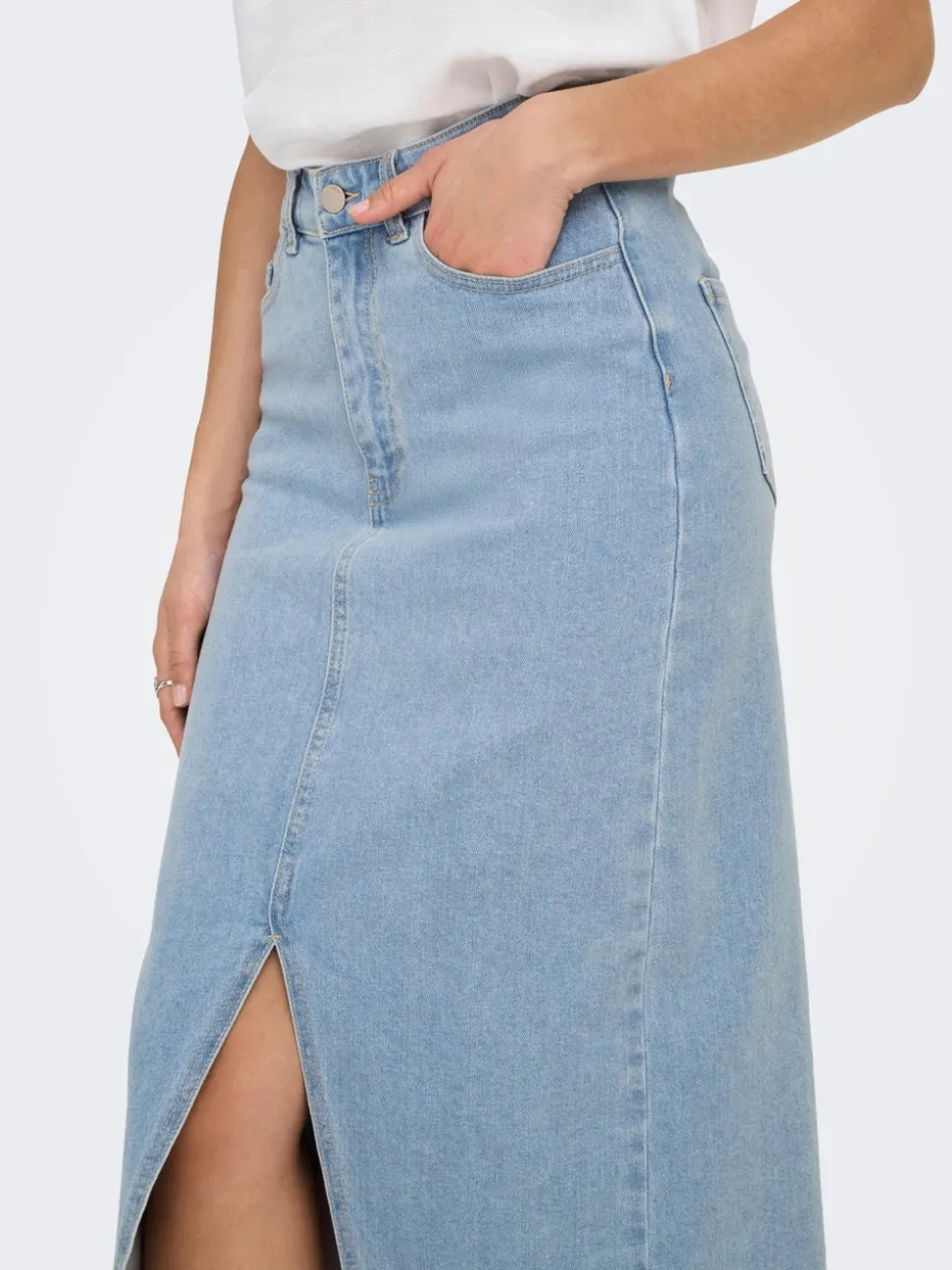 JDYDAKOTA Jean Jupe en denim Jupe midi