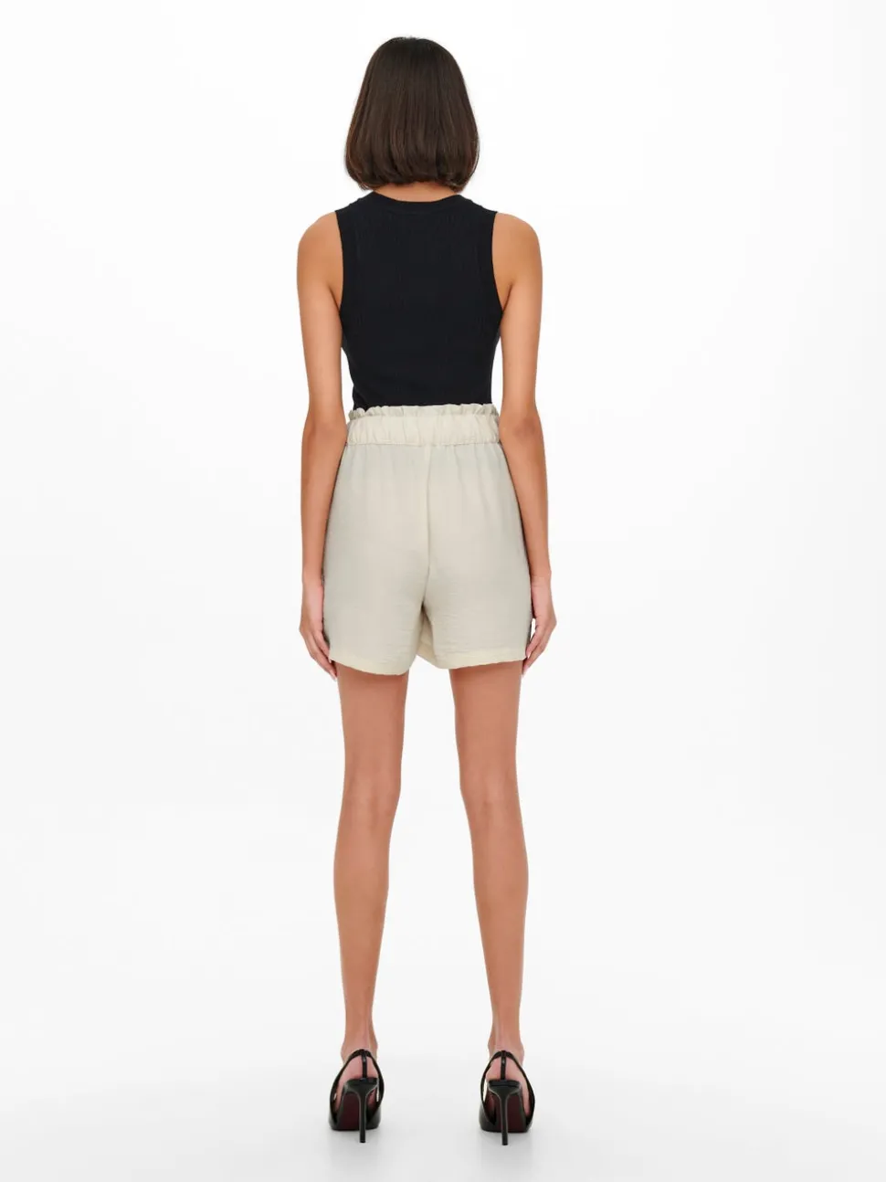 JDYDIVYA Taille haute Regular Fit Short paperbag