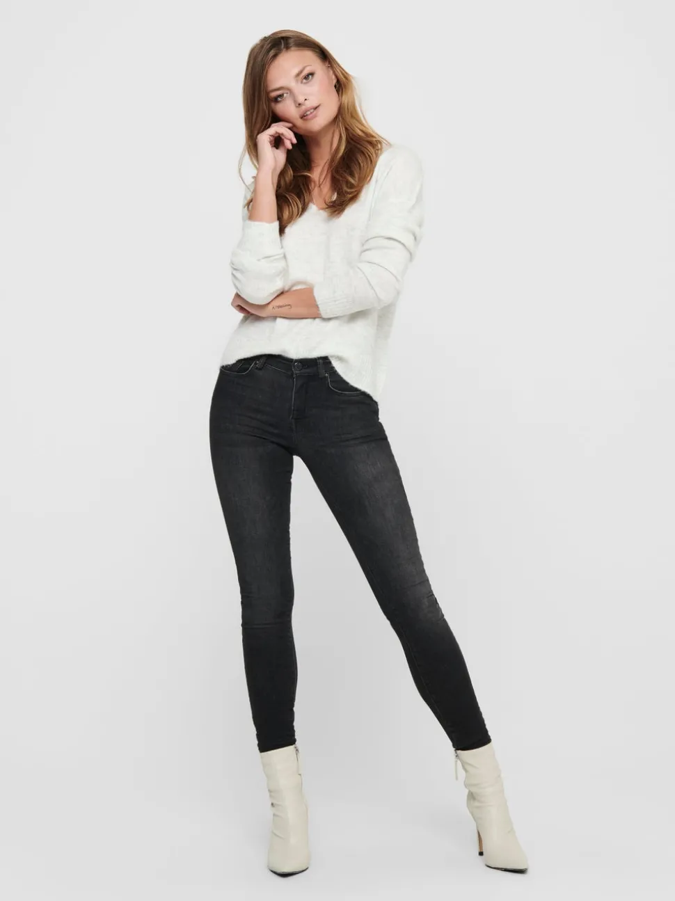 JDYELANORA Pull en maille