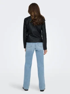 JDYEMILY Veste en cuir synthétique