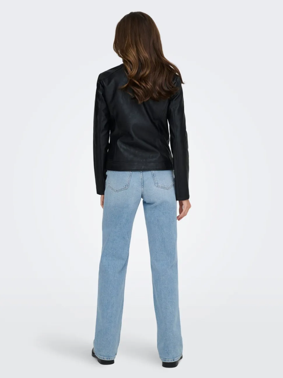 JDYEMILY Veste en cuir synthétique